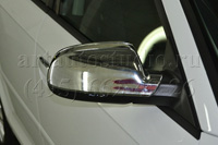 Audi A3 стайлинг зеркал и элементов решетки радиатора зеркальной серебряной плёнкой