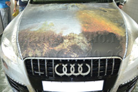 Audi Q7 стайлинг под ржавый кузов
