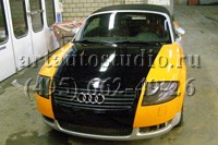 Audi TT стайлинг глянцевыми плёнками