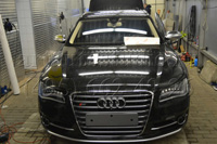 Audi ламинация кузова защитной плёнкой