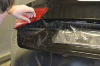 Audi ламинация кузова автомобиля защитной плёнкой