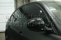 BMW 3 оклейка черной матовой пленкой
