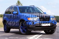 BMW X5 стайлинг матовыми и карбоновыми плёнками