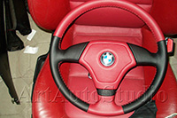 BMW Z3 полная перетяжка салона