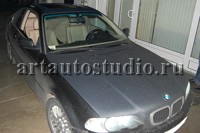 BMW 3 стайлинг карбоновой плёнкой