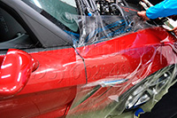 Chevrolet Corvette ламинация кузова автомобиля защитной плёнкой