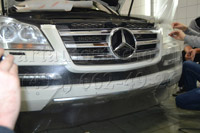 Mercedes ламинация кузова защитной плёнкой