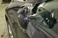 Nissan ламинация кузова автомобиля защитной плёнкой