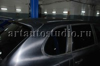Porsche Cayenne стайлинг карбоновой плёнкой