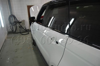 Range Rover Sport ламинация кузова автомобиля защитной плёнкой