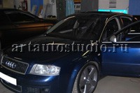 Audi RS6 стайлинг карбоновой плёнкой