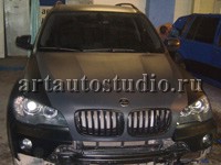 BMW карбоновая плёнка на капот