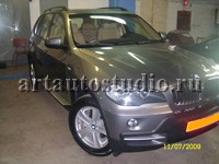 BMW X5 ламинация защитной плёнкой