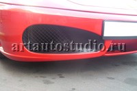 Ferrari стайлинг карбоновой плёнкой, оклейка плёнкой Carbon 3D