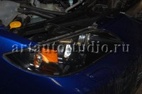 Mazda 3 тонирование фар
