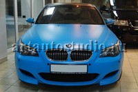 BMW M5 стайлинг матовой плёнкой