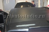 Porsche Cayenne стайлинг матовой плёнкой