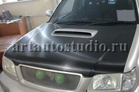 Subaru Forester карбоновая плёнка на капот